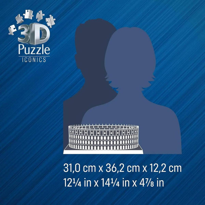 RAVENSBURGER Puzzle 3D Iconics Colosseo Con Luce Led - 12008034