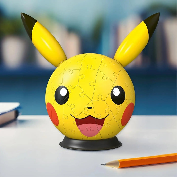 RAVENSBURGER Pokemon Pikachu Con Orecchie Puzzle 3D