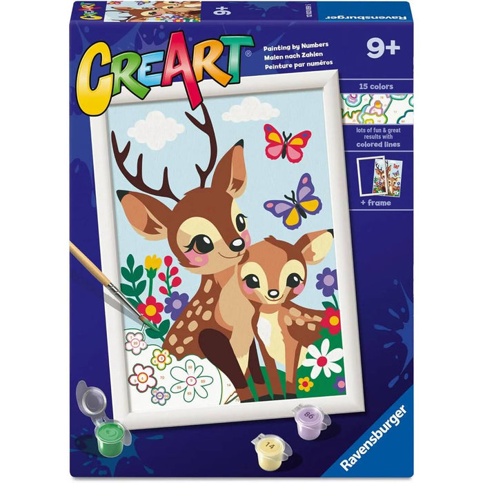 RAVENSBURGER Creart Adorabili Cerbiatti - 12023059