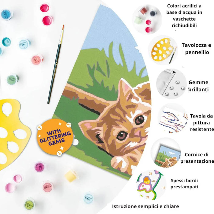 RAVENSBURGER Creart Gattino Gioioso - 12023092