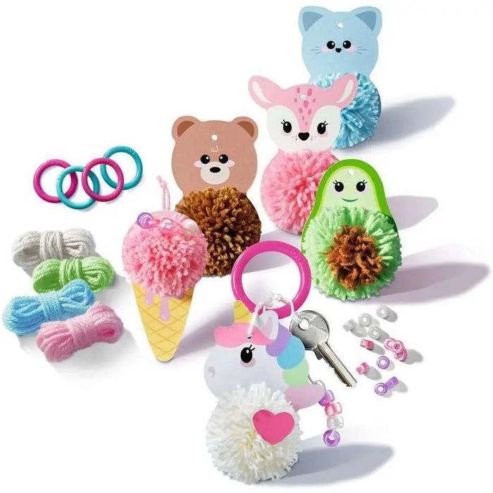 RAVENSBURGER Be Creative Midi Ponpon Kawaii Portachiavi - 12028010