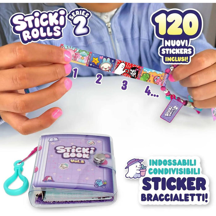 RAVENSBURGER Sticki Rolls Sticki Band Con Libretto - 12028018