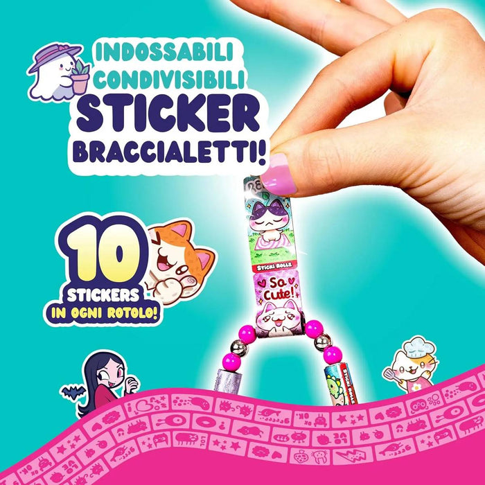 RAVENSBURGER Sticki Rolls Sticki Band Con Libretto - 12028018