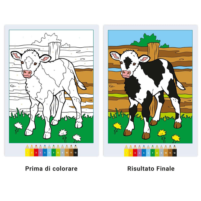RAVENSBURGER Creart Album Colorare Adorabili Cuccioli Di Ani - 13096002