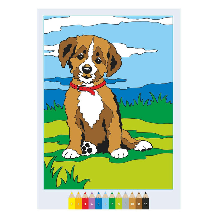 RAVENSBURGER Creart Album Colorare Adorabili Cuccioli Di Ani - 13096002