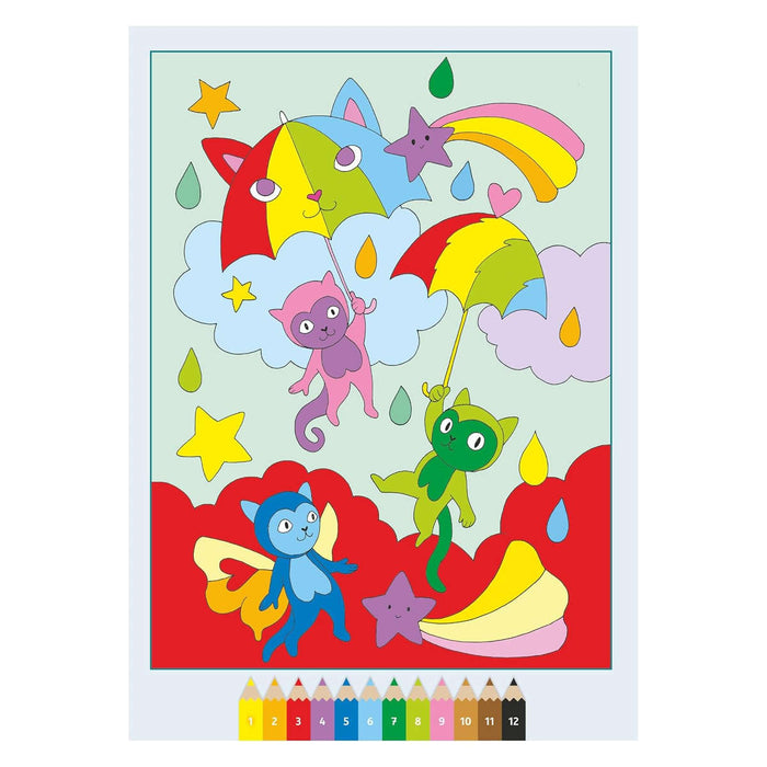 RAVENSBURGER Creart Album Colorare La Fantastica Terra Arcob - 13096003