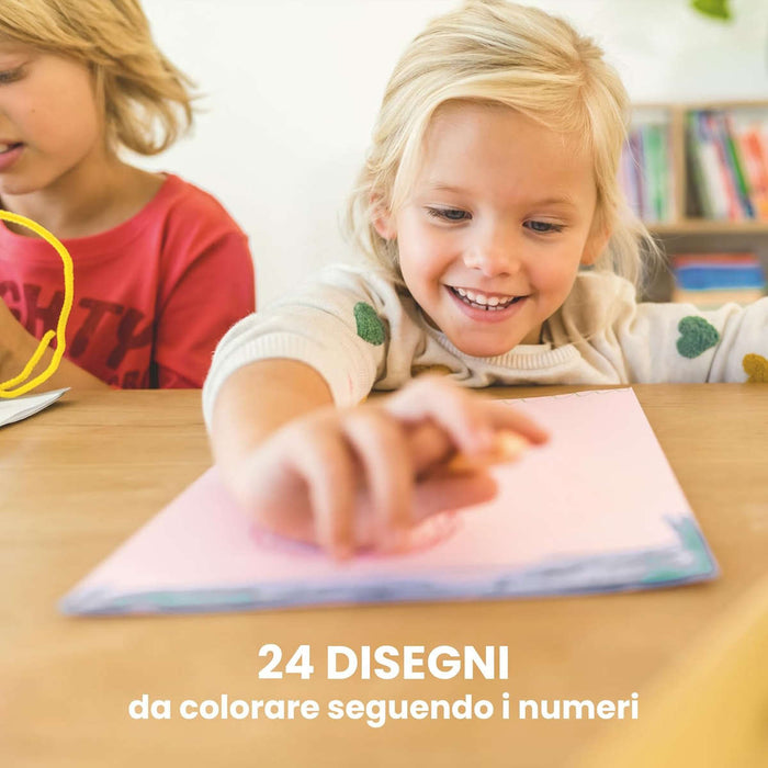 RAVENSBURGER Creart Album Colorare La Fantastica Terra Arcob - 13096003