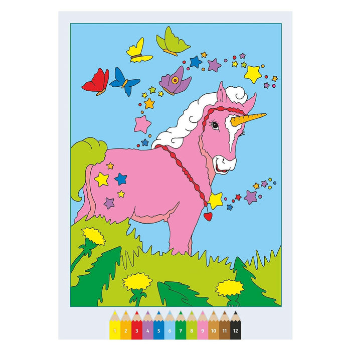 RAVENSBURGER Creart Album Colorare Magici Pony - 13096005