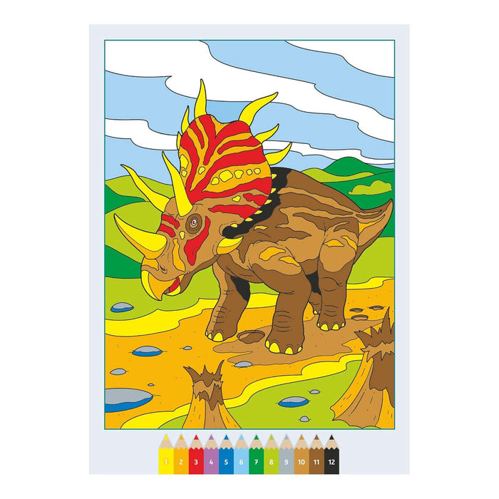 RAVENSBURGER Creart Album Colorare Dinosauri - 13096006