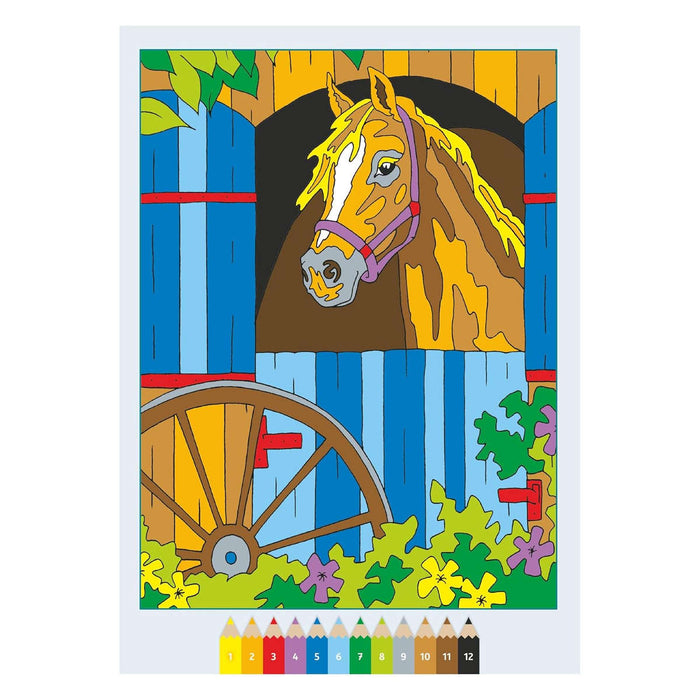 RAVENSBURGER Creart Album Colorare Cavalli - 13096007