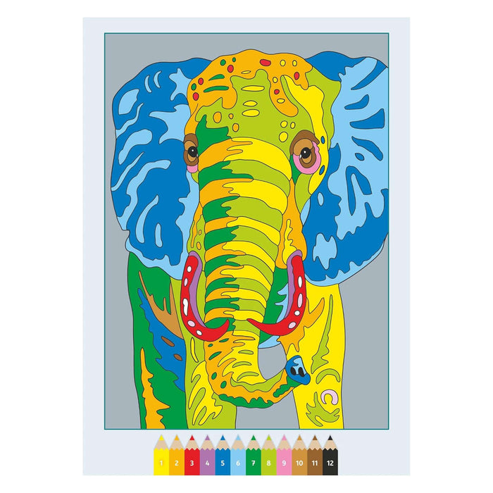 RAVENSBURGER Creart Album Colorare Animali Selvaggi - 13096009
