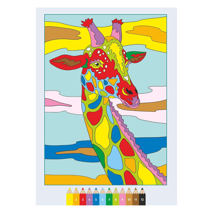 RAVENSBURGER Creart Album Colorare Animali Selvaggi - 13096009