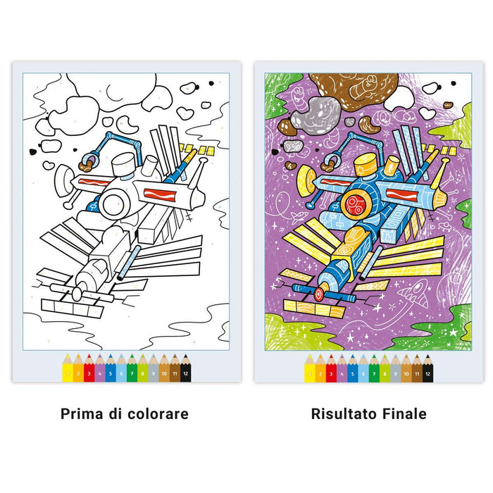 RAVENSBURGER Creart Album Colorare Lo Spazio Infinito - 13096010