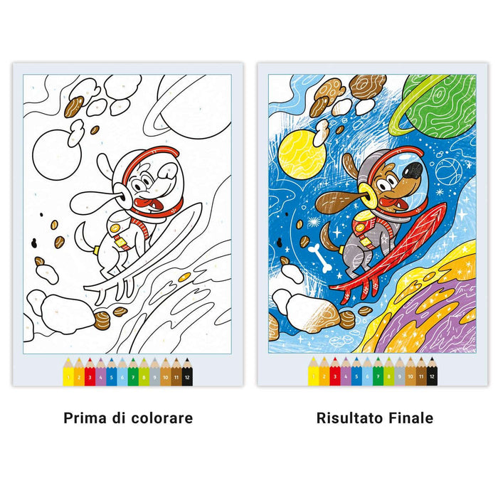 RAVENSBURGER Creart Album Colorare Lo Spazio Infinito - 13096010