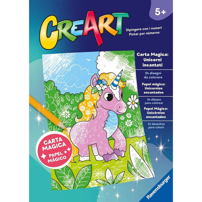 RAVENSBURGER Creart Album Colorare 5 Unicorni - 13096015