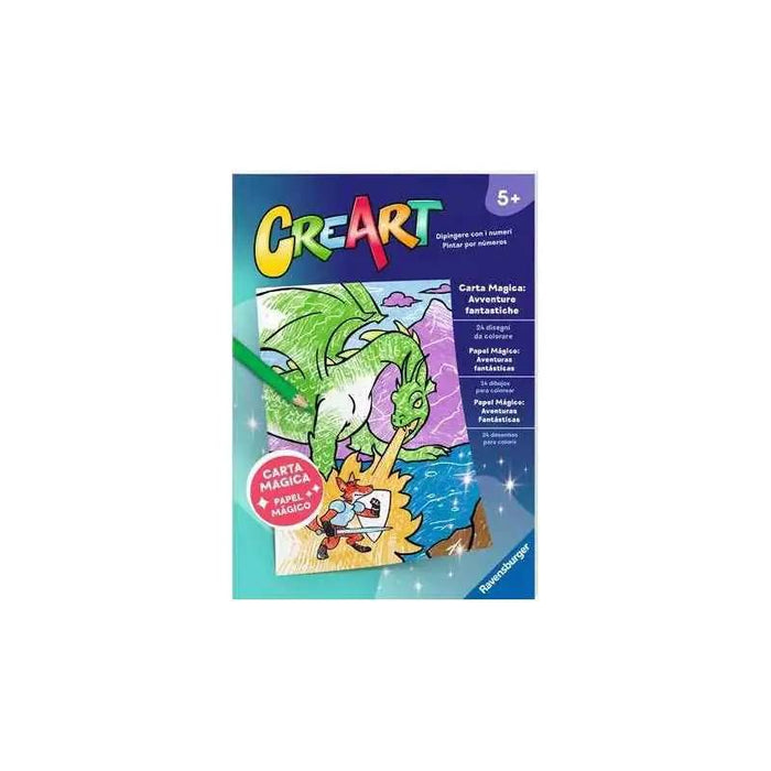 RAVENSBURGER Creart Album Da Colorare Carta Magica Avventure - 13096021