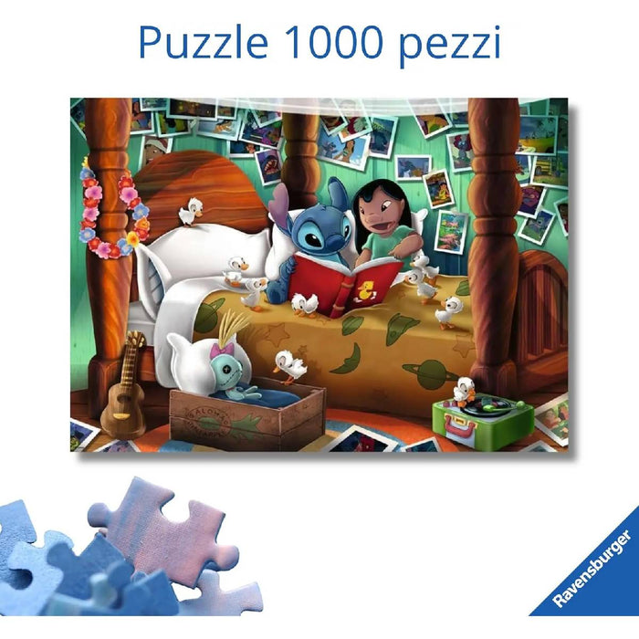 RAVENSBURGER Lilo E Stitch Puzzle 1000 Pezzi - 15796