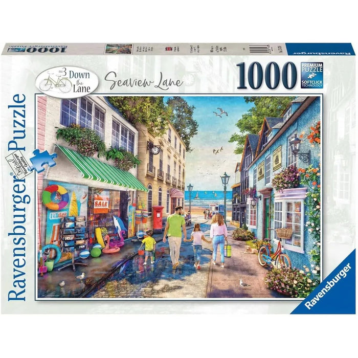 RAVENSBURGER Verso La Spiaggia Puzzle 1000 Pezzi