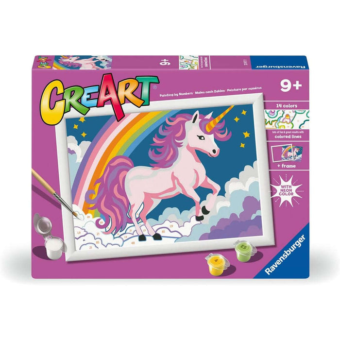 RAVENSBURGER Creart Unicorno Rosa Neon - 23977