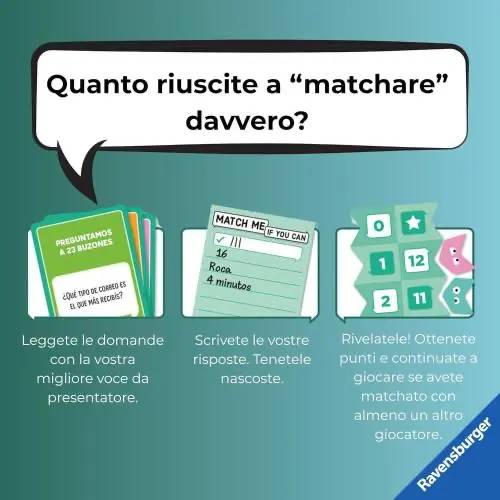 RAVENSBURGER Match Me If You Can - 24858