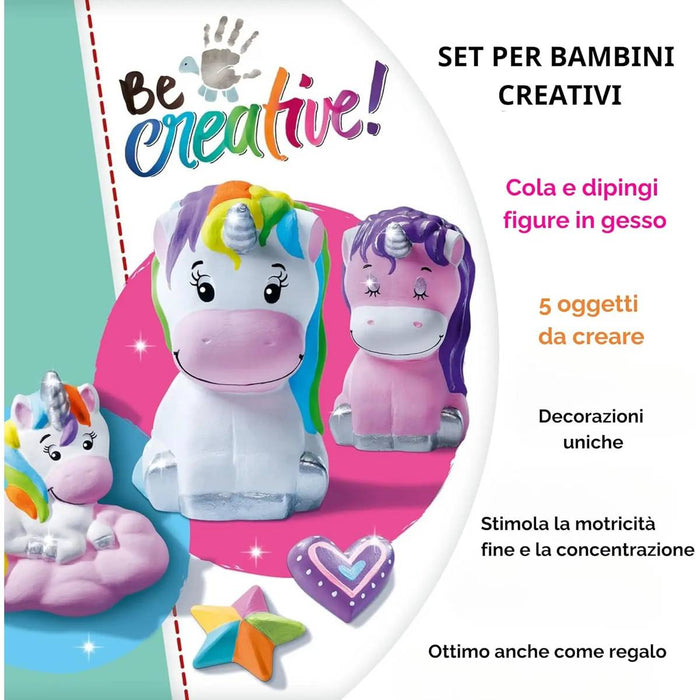 RAVENSBURGER Be Creative Unicorni Sculture In Gesso - 25531