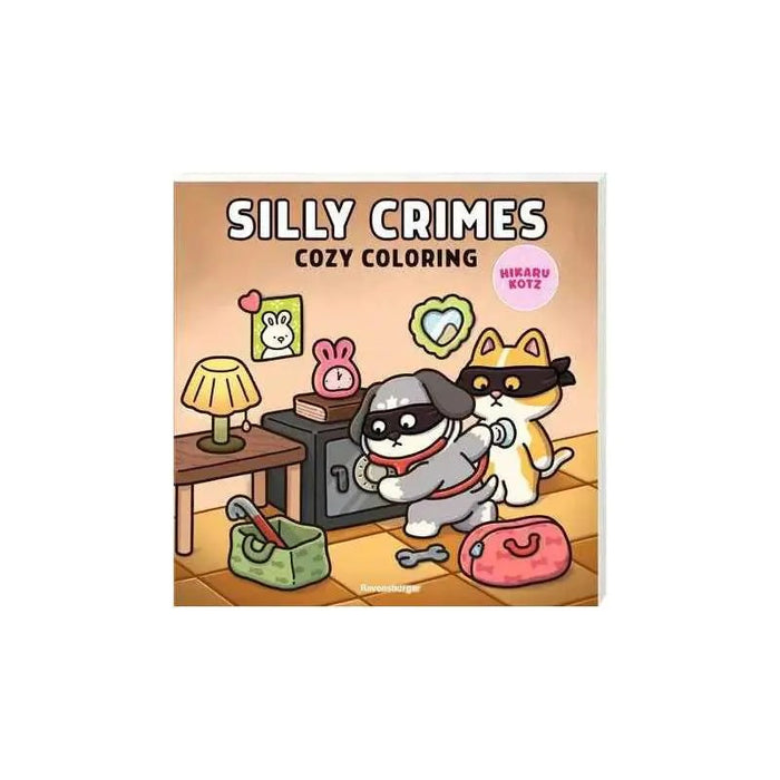 RAVENSBURGER Cozy Coloring Book Silly Crimes