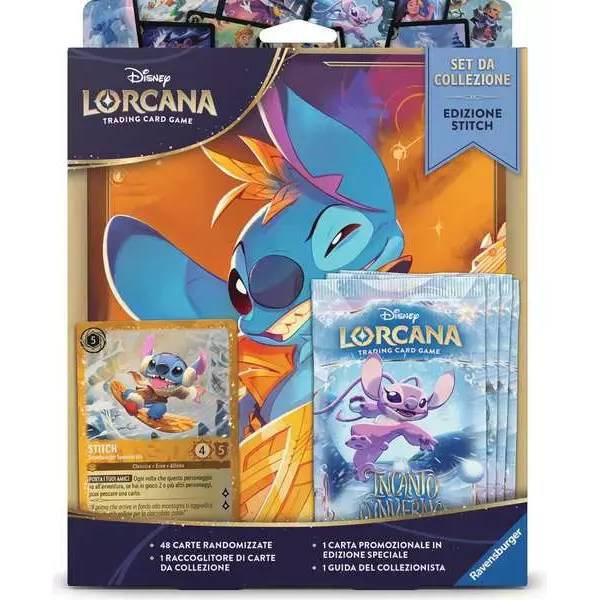 RAVENSBURGER Disney Lorcana Tcg: Incanto D'Inverno Collection Starter Stitch S11 - LOR11090030