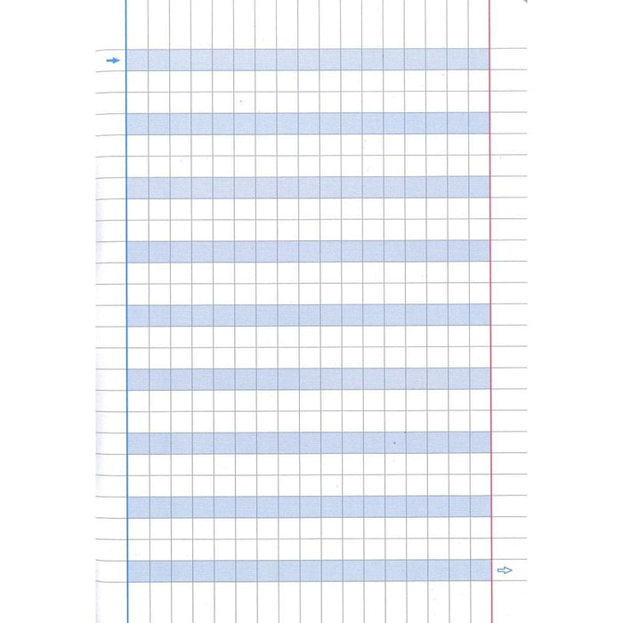 BLASETTI Quaderno Didattico A4 10+ Quadretti Per Disgrafia 1 Centimetro - 7044