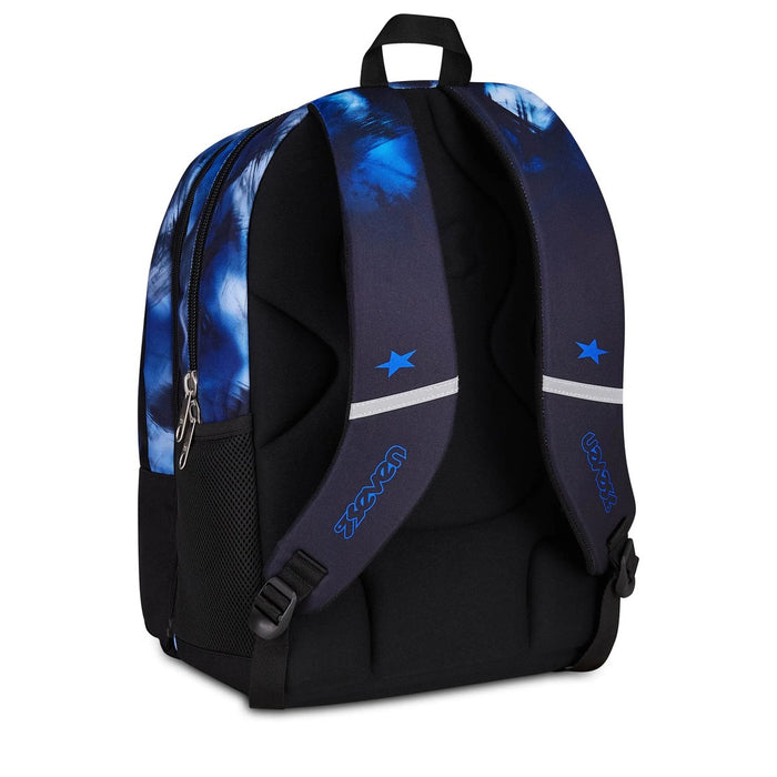 SEVEN Zaino Dual Detach Turchese Fluo