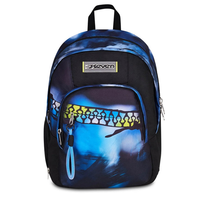 SEVEN Zaino Dual Detach Turchese Fluo