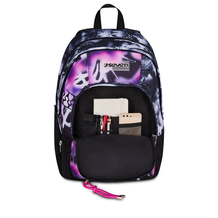 SEVEN Zaino Dual Detach Buzzy Note Girl
