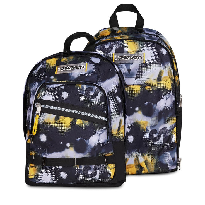 SEVEN Zaino Dual Detach Golden Paint