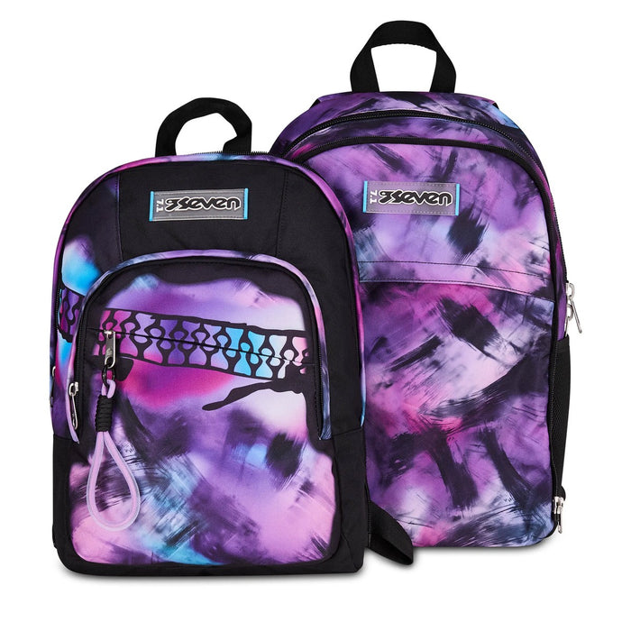 SEVEN Zaino Dual Detach Pink Fusion