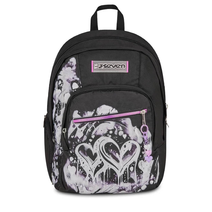 SEVEN Zaino Dual Detach Plumpy Line Girl - 200102662899