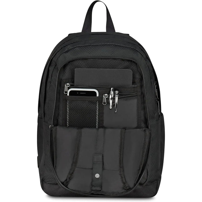 INVICTA Zaino Jelek Up Jet Black Linea Led