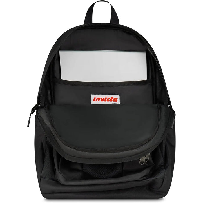 INVICTA Zaino Jelek Up Jet Black Linea Led