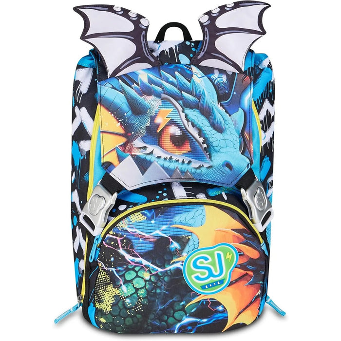 SEVEN Zaino Sj Sdoppiabile Big Metal Dragon Boy