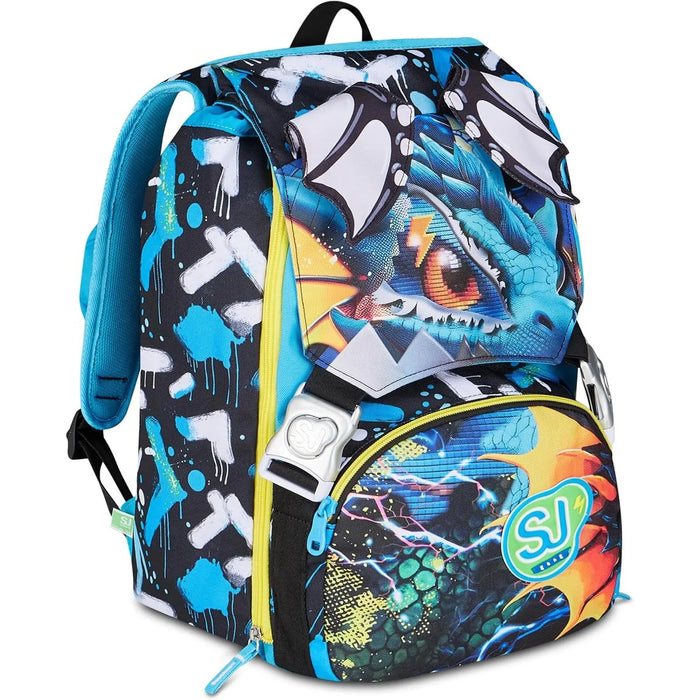 SEVEN Zaino Sj Sdoppiabile Big Metal Dragon Boy
