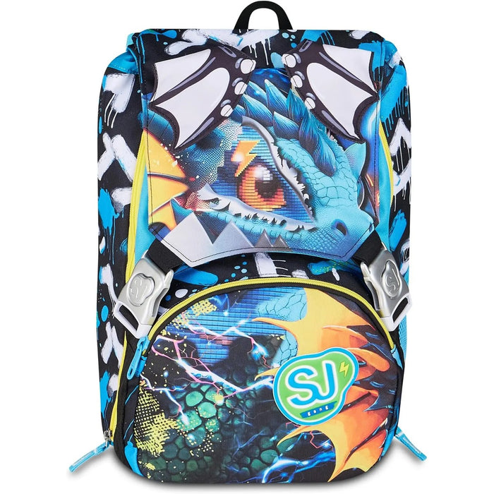 SEVEN Zaino Sj Sdoppiabile Big Metal Dragon Boy