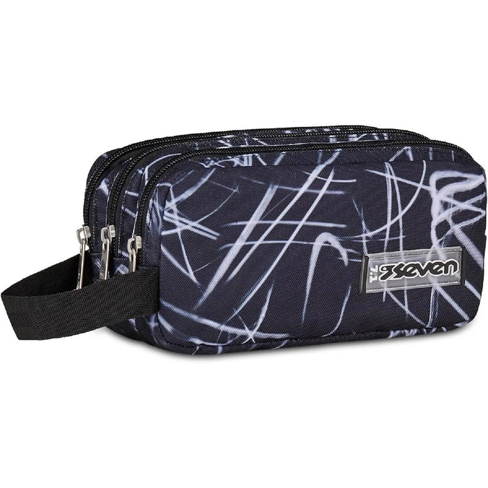 SEVEN Bustina 3 Zip Freethink Pirate Black - 300102604897
