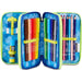 SEVEN Astuccio 3 Zip Turchese Fluo - 300102622519