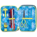 SEVEN Astuccio 3 Zip Turchese Fluo - 300102622519