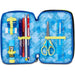 SEVEN Astuccio 3 Zip Royal Blue - 300102626535