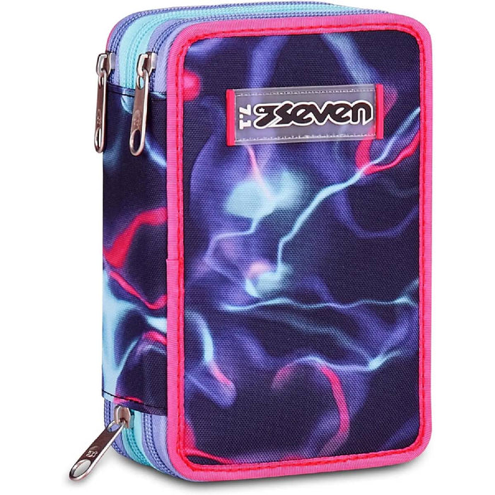 SEVEN Astuccio 3 Zip Electricvibe Girl - 300102638531
