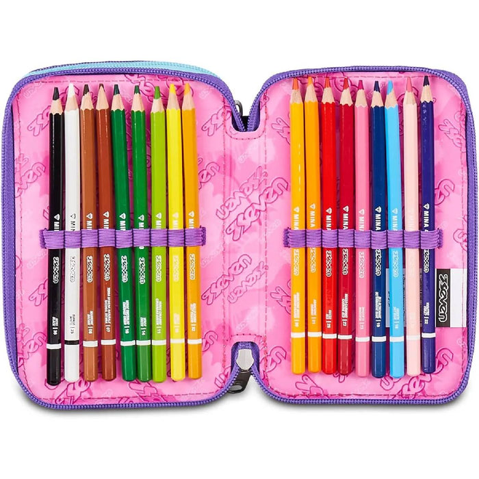 SEVEN Astuccio 3 Zip Lovepass - 300102646318