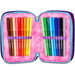 SEVEN Astuccio 3 Zip Pink Fusion - 300102650349