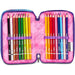 SEVEN Astuccio 3 Zip Pink Fusion - 300102650349