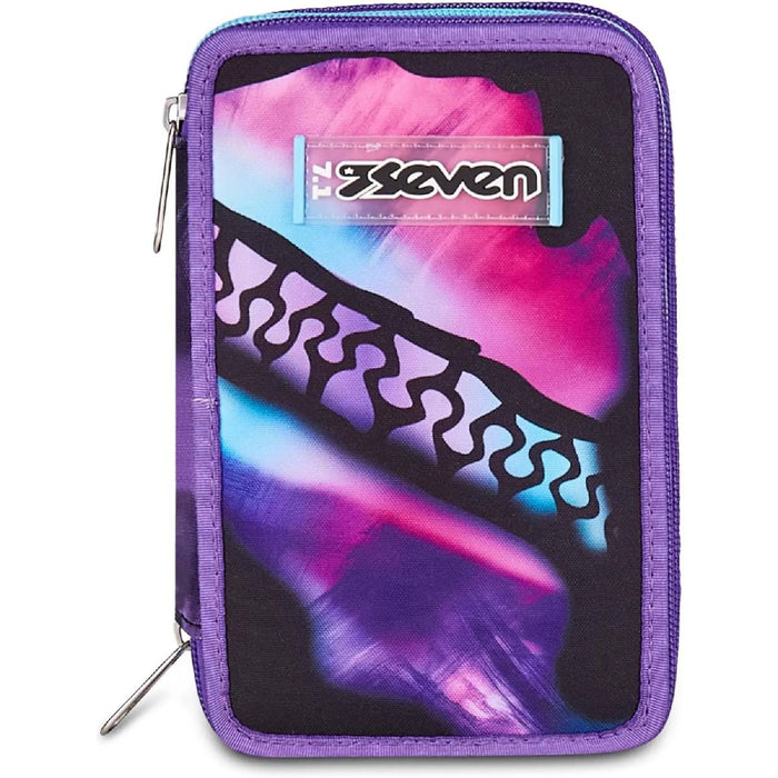 SEVEN Astuccio 3 Zip Pink Fusion - 300102650349