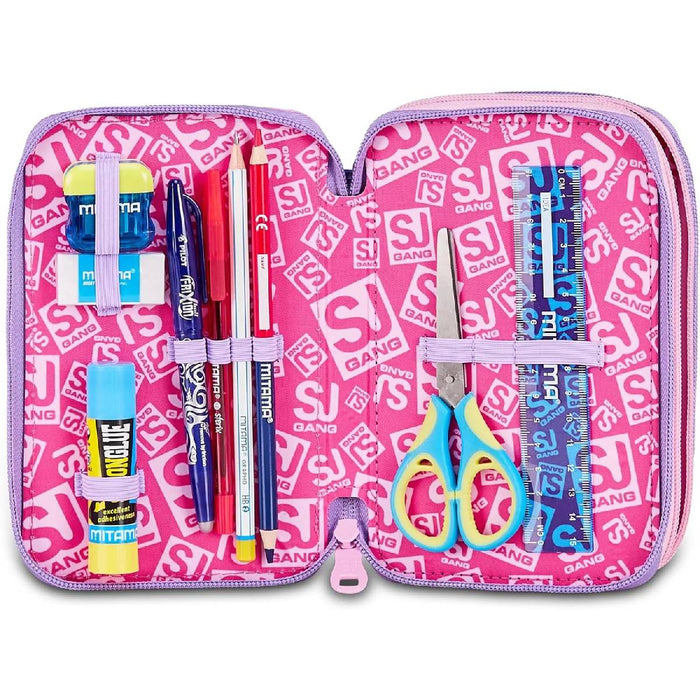 SEVEN Sj Astuccio 3 Zip 3D Pixie Unicorn - 30C202604376