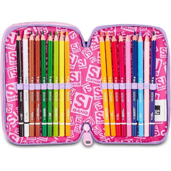 SEVEN Sj Astuccio 3 Zip 3D Pixie Unicorn - 30C202604376